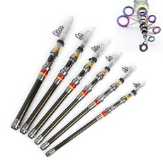 슈퍼 저렴한 1.8-3.6m Abu Garcia Rod Casting Spinning Fishing Rod 99 Carbon Telescopic Rod for 손맛낚싯대, 2.1m