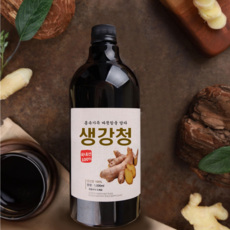 국내산 수제 생강청 진액 농축액 원액 생강차 엑기스 100% 1000ml