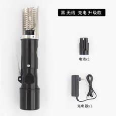 벗기 옵션이미지참고 손질 전동 방지 생선살 생선 소형 손상 생선손질 비늘치기, 강력 업그레이드 블랙 1매 배터리: 제너레이터 나이프, 1개