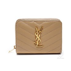 [생로랑] [SAINT LAURENT] 모노그램 컴팩트 지퍼 어라운드 반지갑 403723