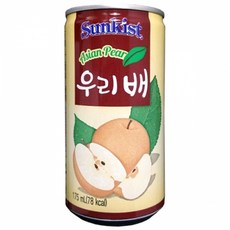 썬키스트 우리배 175ml x 90캔, 90개