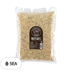 월드그린 싱싱 햄프씨드, 800g, 5개