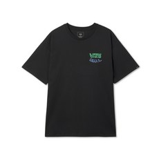 반스 VANS 서울 나이트 반소매 티셔츠 블랙 / VN000H21BLK1 반팔티