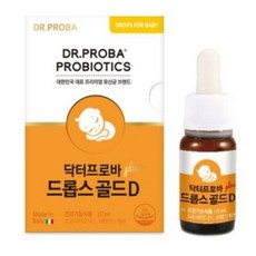닥터프로바 드롭스 골드D, 10ml, 2개