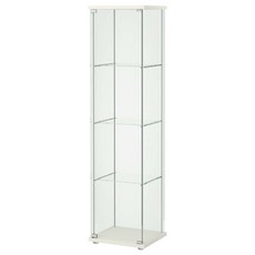 유리도어수납장 화이트 데톨프 43x163 cm, 기본