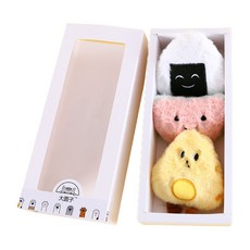고양이 장난감 쿠키 쿠키 작은 캣 민트 베개 onigiri 치즈 수박을위한 3pcs, 3개
