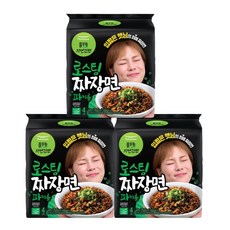 풀무원 로스팅 짜장면 파기름 4개입, 3개