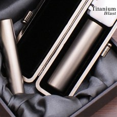 도장나라 인감만들기 티타늄블라스트 18mm 수제도장, 행서체한문