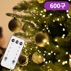 애드망 크리스마스트리 지네전구 연결형, 1개, 지네전구 600구 + 어댑터 + 리모컨 + 연장선