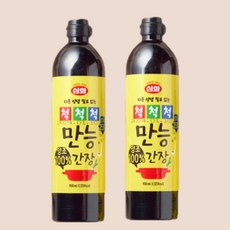 삼화척척척만능간장 500ml 2개, 4개