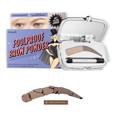 베네피트 풀 프루프 브로우 파우더 warm light brown, 1개