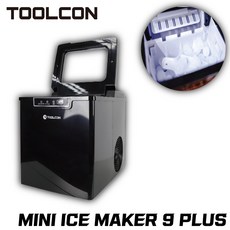 [툴콘] 사무용 캠핑용 급속제빙 휴대용 미니 제빙기 MINI ICE MAKER 9 PLUS