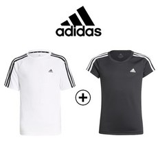 아디다스주니어반팔세트