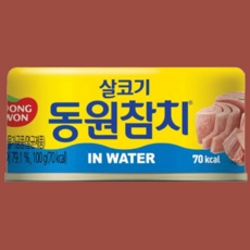 동원참치 인 워터 살코기 참치 100g