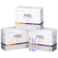 FMS 인슐린주사기 32G(8mm) (0.3CC / 0.5CC / 1CC), 1박스