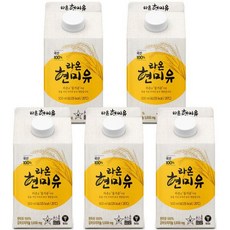 라온 현미유 (500mlx5개) 세림현미 국내산미강유, 5개