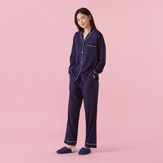 자주수피마잠옷