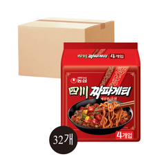 농심 사천짜파게티 137g 4개입 X 8개 (1박스) 업소용