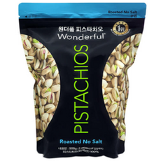 원더풀 피스타치오 900g 무염 캘리포니아 견과류, 3개