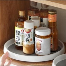 플레로 회전트레이 다용도 수납 정리 회전 선반 쟁반