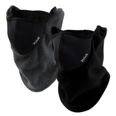 볼빅 귀마개/넥워머 겸용 올인원 방한 골프마스크, 볼빅 올인원 방한마스크, 블랙