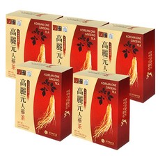 (주)고려원인삼 고려원 인삼차, 3g, 50개입, 5개