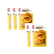 백설 찹쌀호떡믹스, 400g, 5개