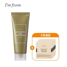 아임프롬 머그워트 젤 클렌저 150ml (+허니 마스크 3ml 5매입), 단품