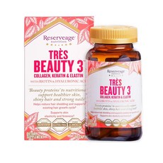 ReserveAge Nutrition Tres Beauty 3 90개 캡슐, 단품, 단품