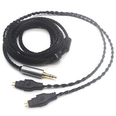 Youkamoo 젠하이저 HD580 HD600 HD650 HD660S HD58X HD6XX 헤드폰 업그레이드 케이블 (3.5mm 스테레오 1.22m(4피트)), 3.5mm 스테레오_4 ft (1.22 m)