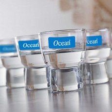 [오션글라스] 오션 하이쿠 사케샷 60ml 6P/12P 프리미엄 샷 글라스 고급 소주잔 칵테일잔 사케잔 양주잔 핫샷 데킬라잔 주스잔 물컵 유리컵 물잔, 6개, 하이쿠 사케 핫샷