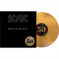 (수입LP) AC/DC - Back In Black (50th Anniversary) (Gold Color) - 코드쿤스트5집lp