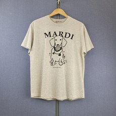 [국내정품] 마르디메크르디 TSHIRT 진주목걸이 딴지_반팔 티셔츠 오트밀 블랙