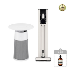  LG 퓨리케어 오브제컬렉션 에어로퍼니처(원형) + LG 코드제로 오브제컬렉션 A9S, P3EUQM12 