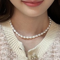 담수진주목걸이8mm