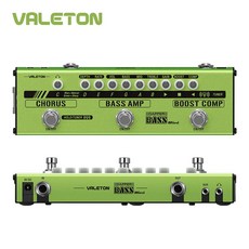 Valeton Dapper Bass Mini / 4-in 1 베이스 이펙트 스트립 (MES-2), 1개