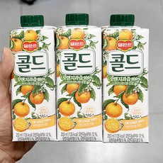 콜드오렌지 250ml x 3 x 3개_아이스박스, 9개