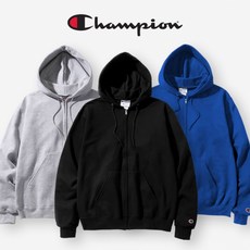 챔피온(CHAMPION) S800 파워블랜드 무지 후드 집업
