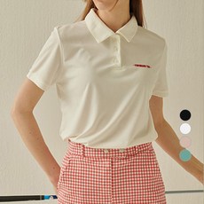 그레힙 여성 골프 반팔 티셔츠 기본 베이직 기능성 골프웨어 골프복 테니스복