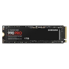 [삼성전자] 공식인증 990 PRO series 1TB M.2 NVMe MZ-V9P1T0BW, 1