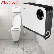 신일 화장실 미니 소형 온풍기 가정용 사무실 저소음 벽걸이 온풍기 전기히터