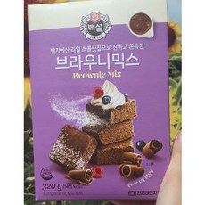 백설 브라우니믹스 320g, 13개