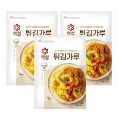 백설 튀김가루, 1kg, 3개