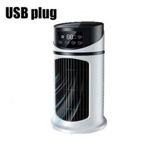 차박에어컨 실외기없는에어컨 무선에어컨 휴대용 USB 미니 에어컨 수냉식 팬 가정 사무실용 공기 냉각기, 하얀색
