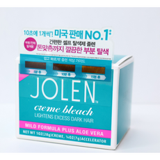 졸렌 크림 올리브영눈썹탈색 알로에베라잎성분 블리치 셀트탈색제 마일드 탈색, 1개, 7.5g