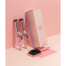 VODANA 스위트박스 글램웨이브 봉고데기 SET, 바이올렛 36mm