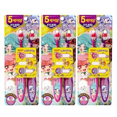 페어리루 어린이 칫솔 3단계(5세이상)2입x3개, 단일상품