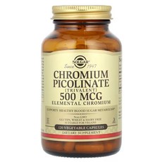 솔가 크로뮴 피콜리네이트 500mcg 120캡슐, 1개, 120정