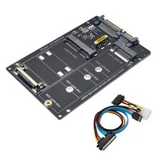 NGFF+MSATA to SATA3 어댑터 M.2 주요 B-M SSD에서 6G SATA 변환기를위한 SATA 변환기