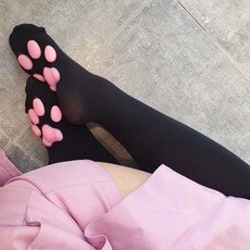 고양이발바닥스타킹